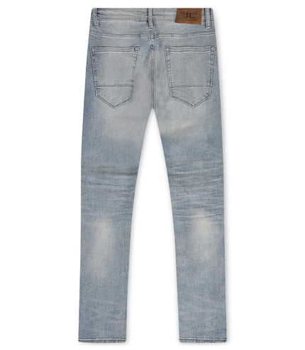 Jordan Craig Collins Meadowland Shredded Denim Jeans - Lightning Blue