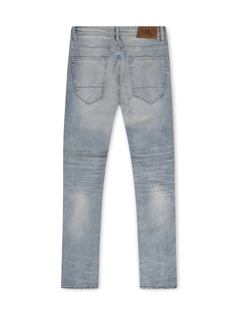 Jordan Craig Collins Meadowland Shredded Denim Jeans - Lightning Blue