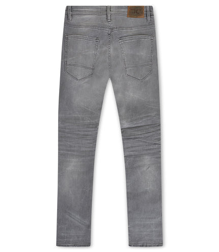 Jordan Craig Collins Meadowland Shredded Denim Jeans - Cement Wash