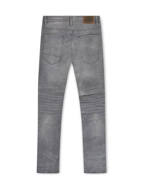 Jordan Craig Collins Meadowland Shredded Denim Jeans - Cement Wash