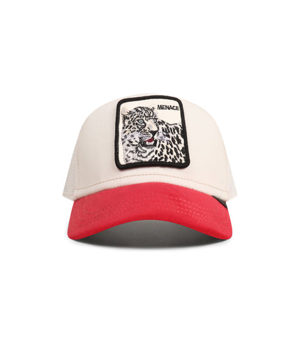 Goorin Bros The Suede Snow Leopard Hat - Red