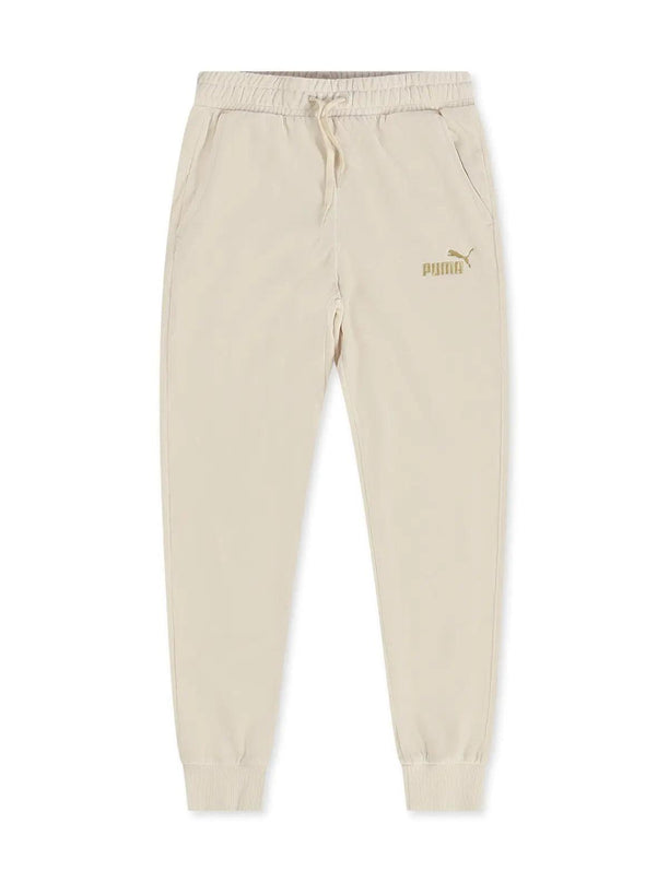 PUMA ESS+ MINIMAL GOLD SWEATPANTS BEIGE PUMA