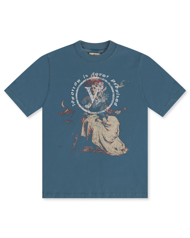 YESTERDAY IS DEAD LADY TEE BLUE