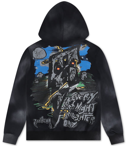 Ricchezza Chezza Reaper Shadow Hoodie - Black