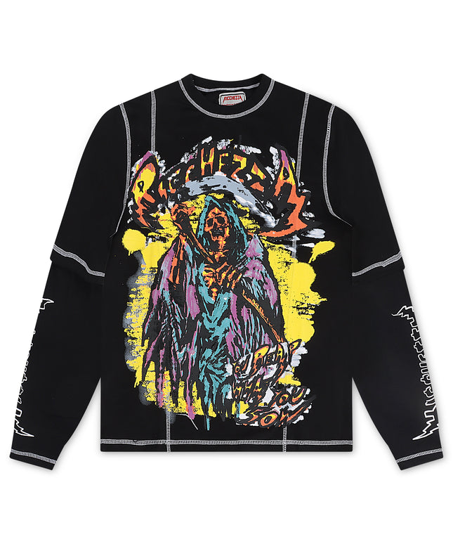 Ricchezza Reap What You Sow Long sleeve - Black