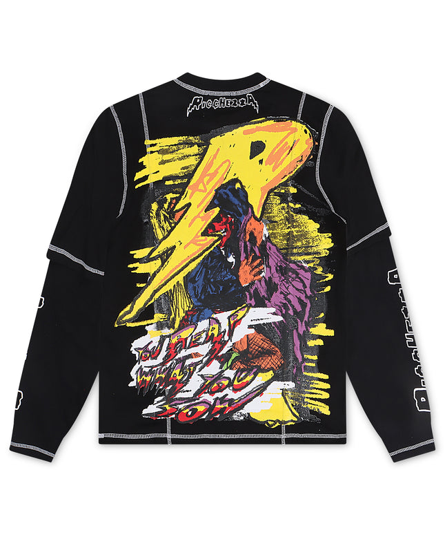 Ricchezza Reap What You Sow Long sleeve - Black