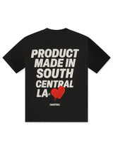 THUG IT OUT MADE IN SOUTH CENTRAL TEE DARK GREY