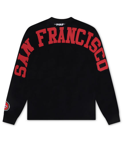 Pro Standard San Fransisco 49ers Wingspan Long Sleeve - Black