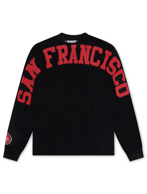 Pro Standard San Fransisco 49ers Wingspan Long Sleeve - Black