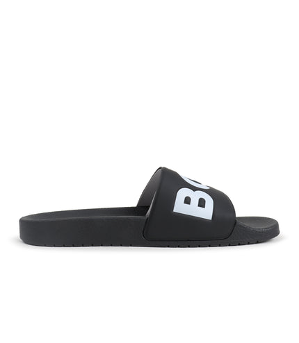 Hugo Boss Aryeh Slid Sandals - Black