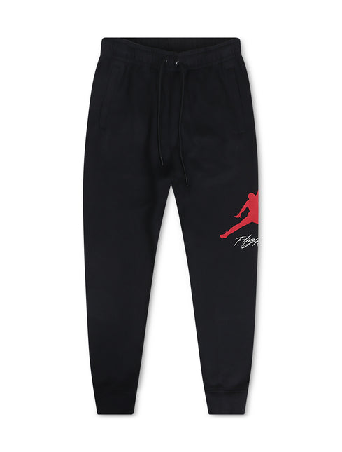 Air Jordan Mens Essentials Fleece Sweatpants - Black/Red