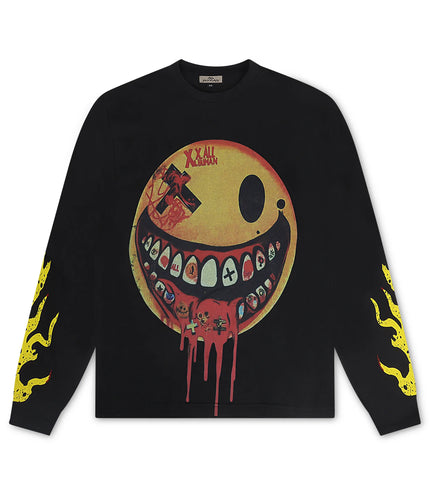 All Human Happy Days Crewneck - Black