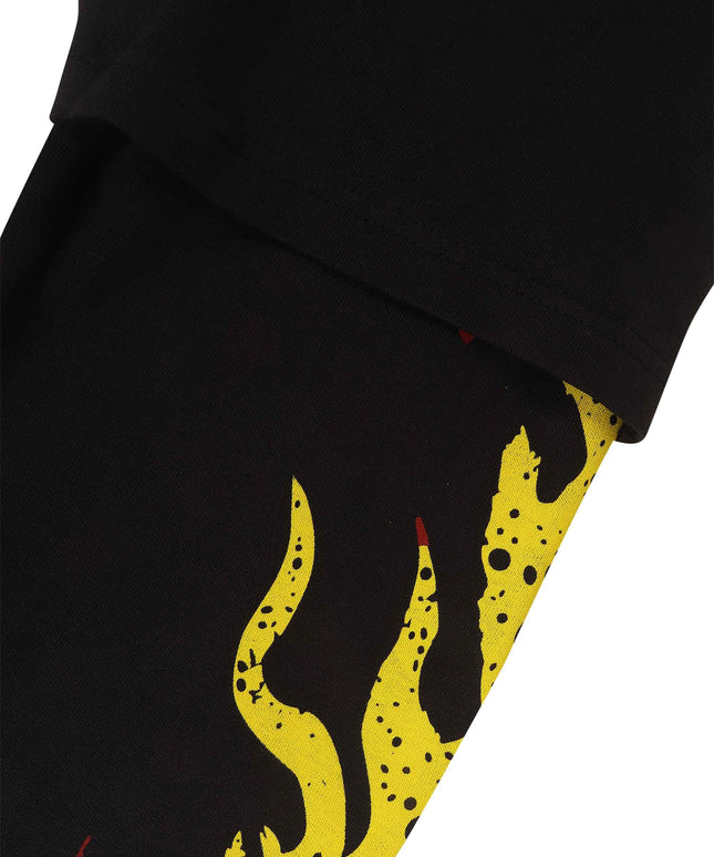 All Human Happy Days Crewneck - Black