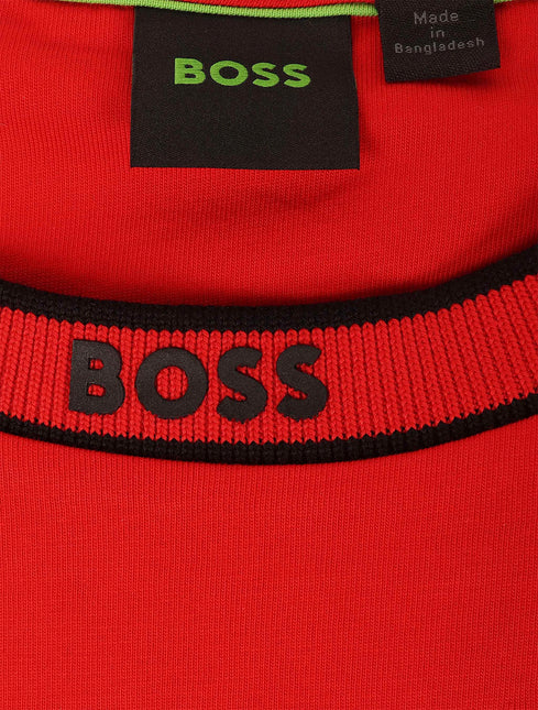 Boss Green Label Cotton Jersey Tee - Red