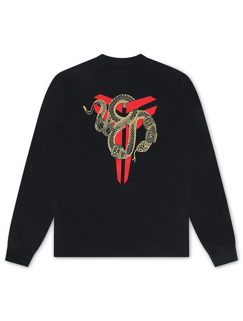 Nike Mens Kobe Max90 Long Sleeve - Black