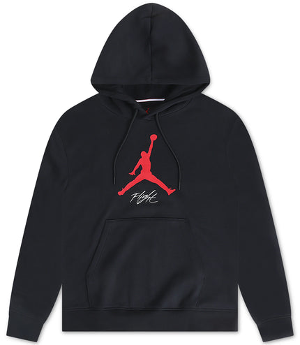 Air Jordan Mens Essentials Fleece Hoodie - Black/Red