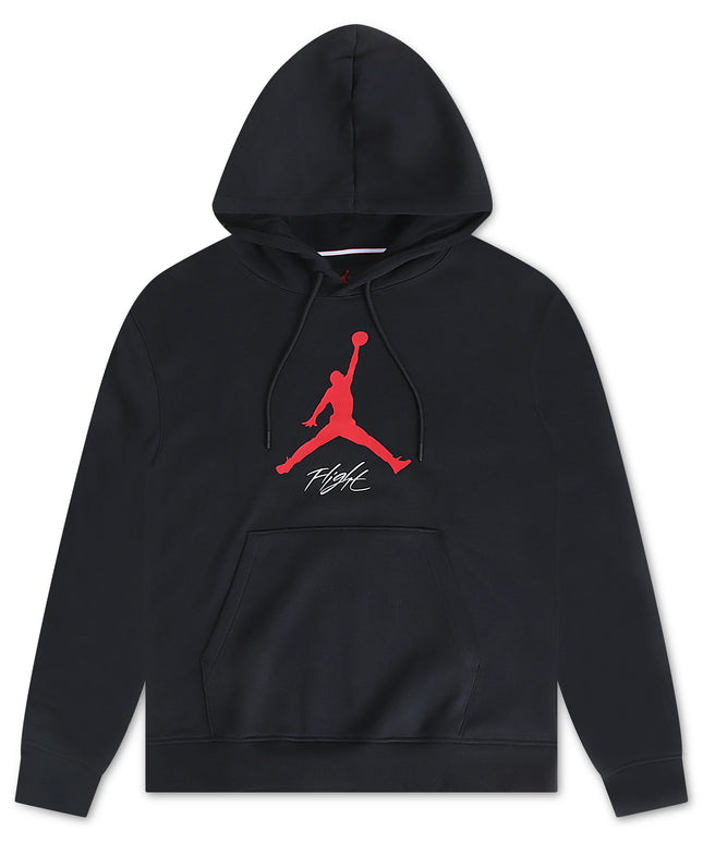 Air Jordan Mens Essentials Fleece Hoodie - Black/Red