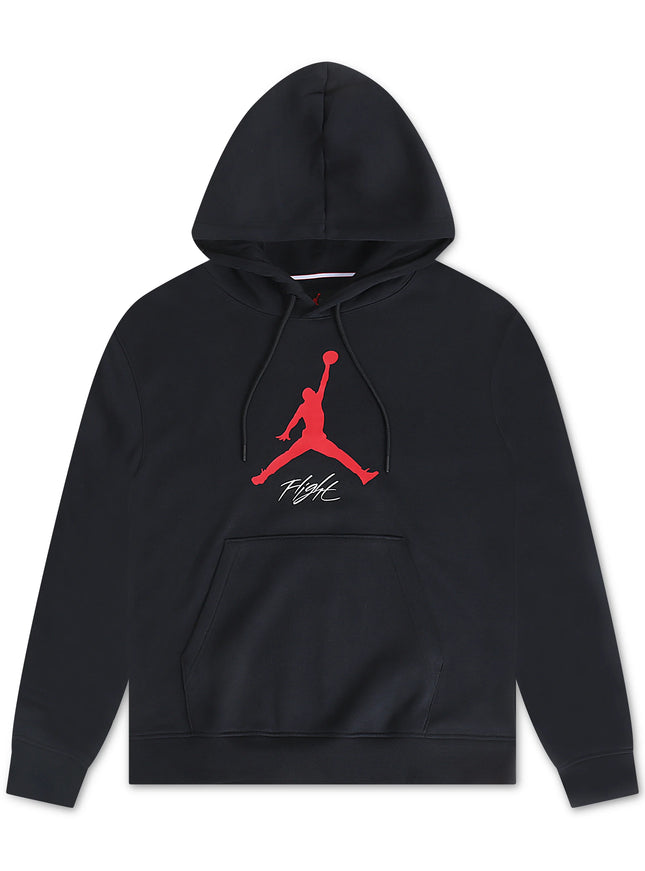 Air Jordan Mens Essentials Fleece Hoodie - Black/Red
