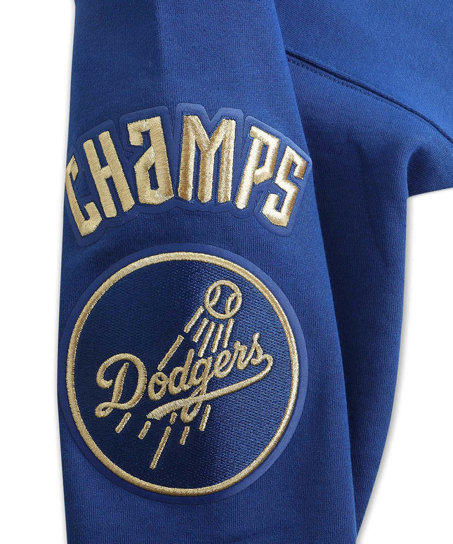 Pro Standard Dodgers World Series Hoodie- Blue
