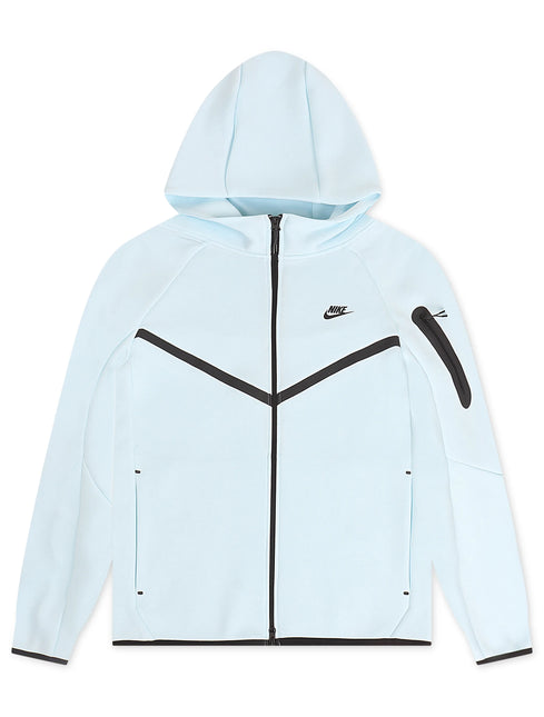 Nike Mens Tech Fleece Hoodie - Glacier Blue