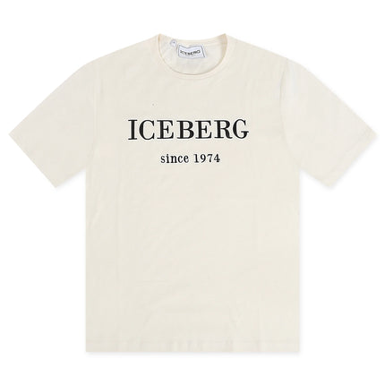 Iceberg Since 1974 Tee - Cream