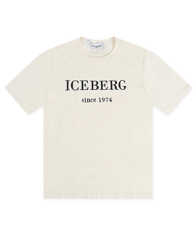 Iceberg Since 1974 Tee - Cream