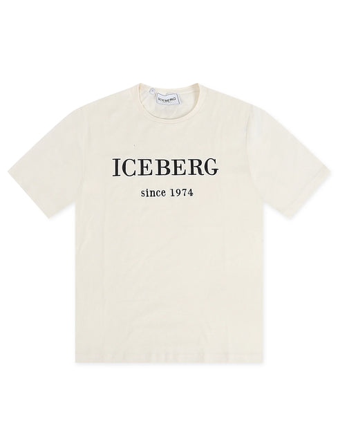 Iceberg Since 1974 Tee - Cream