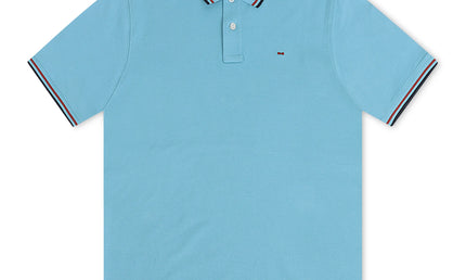 Eden Park Decalage Polo - Blue