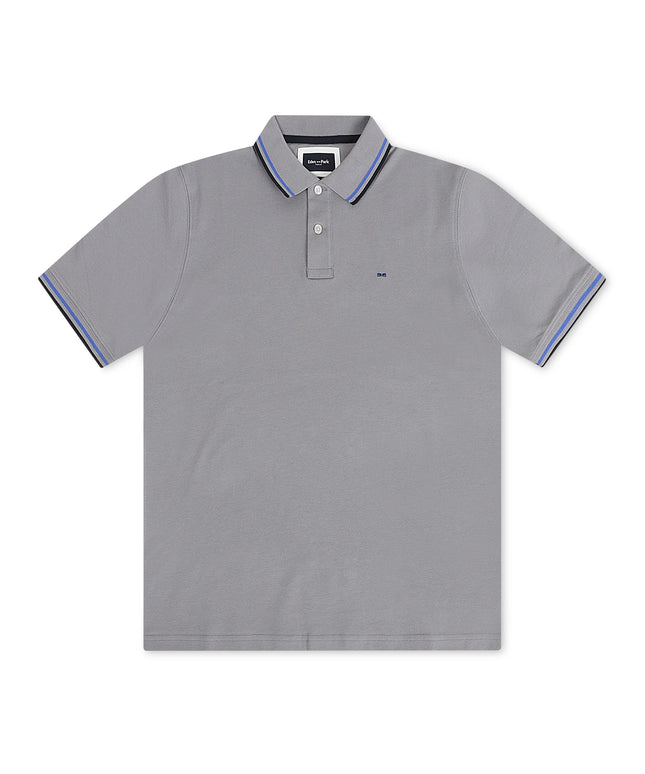 Polo Eden Park Decalage - Gris