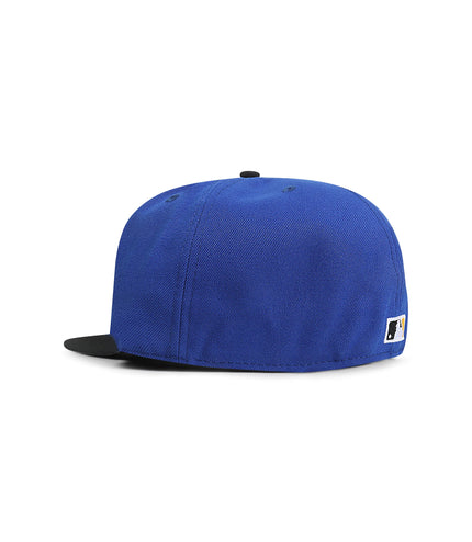 New Era 5950 LA Dodgers 100TH Anniversary Hat - Blue/Black