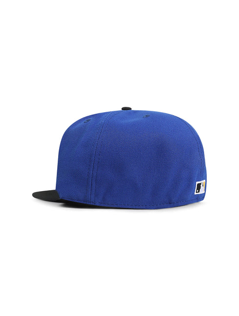 New Era 5950 LA Dodgers 100TH Anniversary Hat - Blue/Black