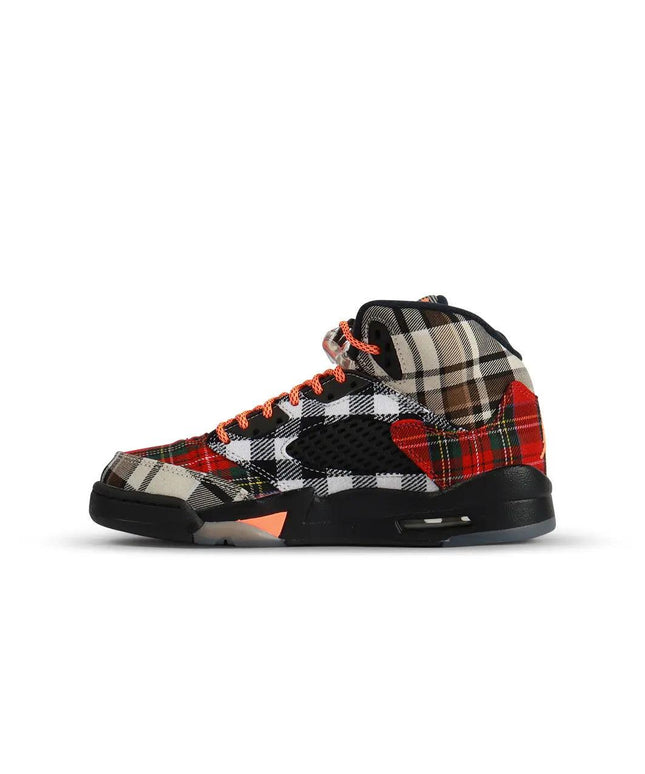 AIR JORDAN RETRO 5 'PLAID' - GS AIR JORDAN
