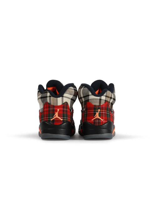 AIR JORDAN RETRO 5 'PLAID' - GS AIR JORDAN