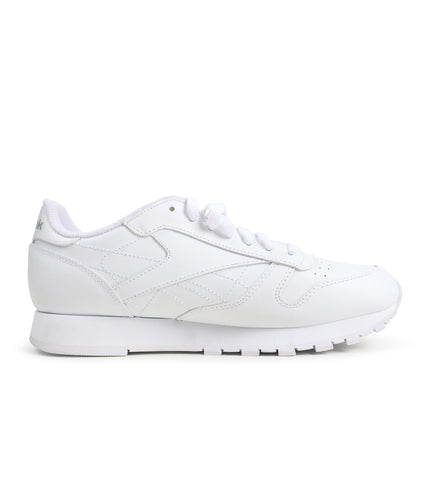 Reebok Mens Classic Leather - White/ Grey