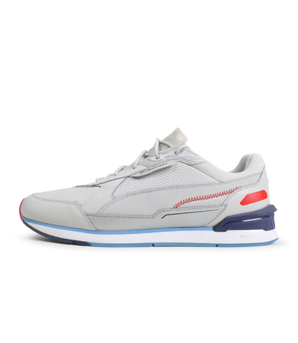 Puma BMW Low Racer - Grey/ White