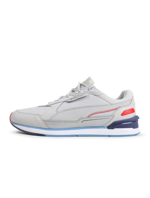 Puma BMW Low Racer - Grey/ White