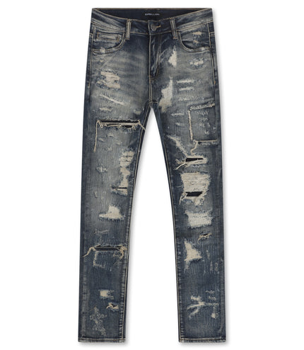 Embellish Randall Skinny Jeans - Vintage Distress