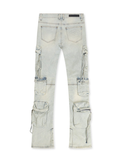 Embellish Hawk Cargo Pants - Acid Sand