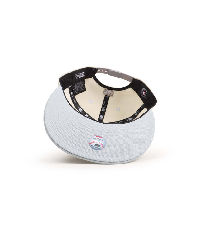 New Era 9FIFTY Dodgers World Series Snapback - Chrome/Sky Blue