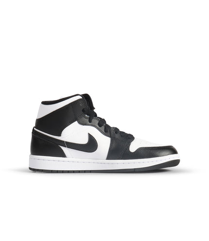 Air Jordan Womens 1 Mid - White/Black