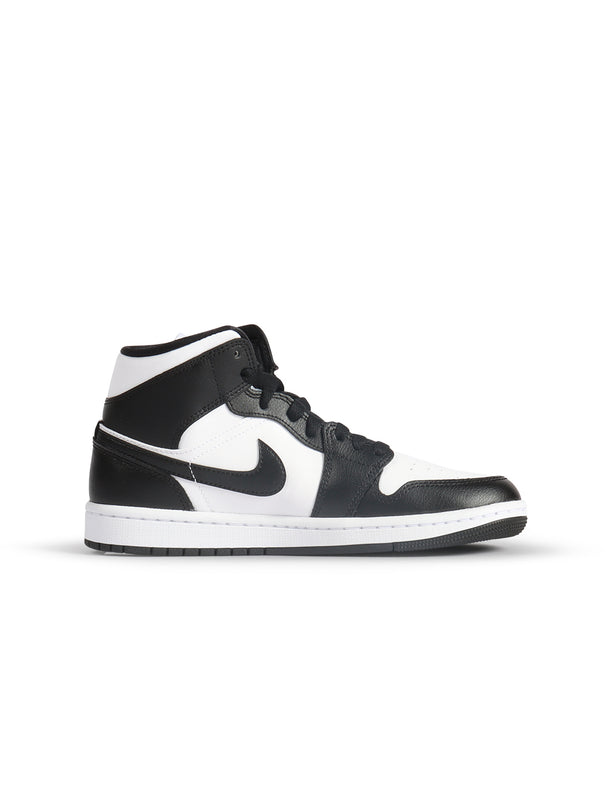 Air Jordan Womens 1 Mid - White/Black