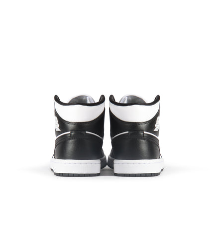 Air Jordan Womens 1 Mid - White/Black