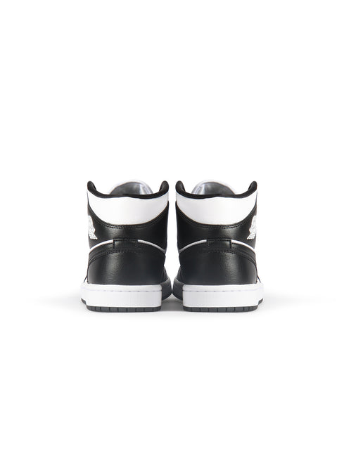 Air Jordan Womens 1 Mid - White/Black