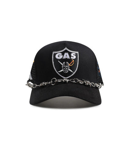 GasNYC Gas Raider Nation Hat - Black