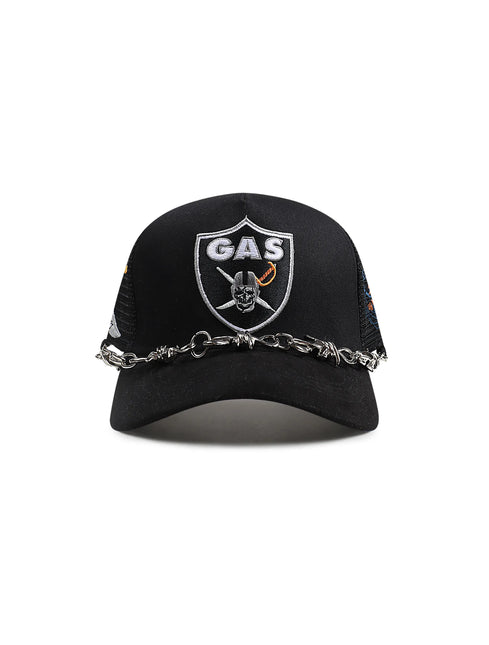 GasNYC Gas Raider Nation Hat - Black