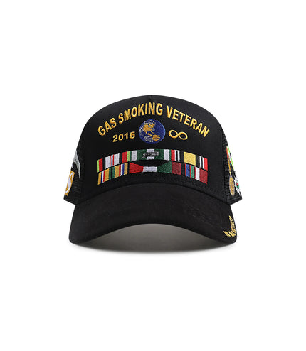 GasNYC Vet Trucker Hat - Black