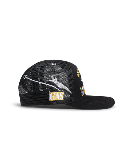 GasNYC Vet Trucker Hat - Black