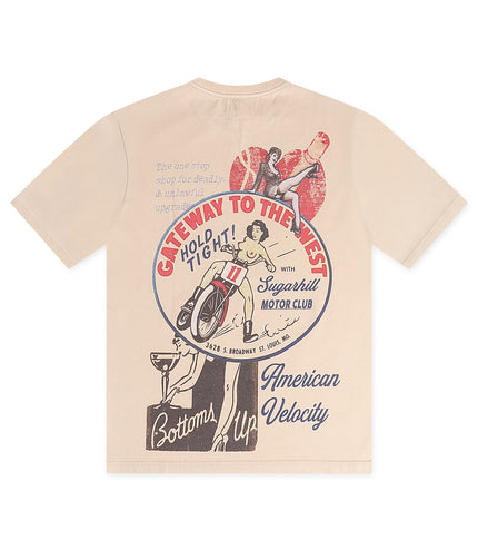 Sugarhill "Velocity" T-Shirt - Wheat Vintage