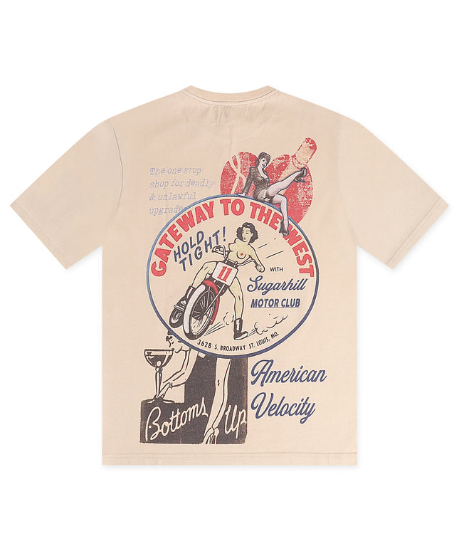 Sugarhill "Velocity" T-Shirt - Wheat Vintage