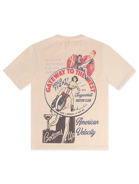 Sugarhill "Velocity" T-Shirt - Wheat Vintage